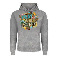 Cloud Rock pray wait trust crosses christian Vintage Hoodie - NancyCooperArtShop