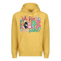 Antique Gold Oh for peeps sake cowhide Easter Day Premium Hoodie - HowdyJamesFarm