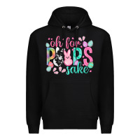 Black Oh for peeps sake cowhide Easter Day Premium Hoodie - HowdyJamesFarm