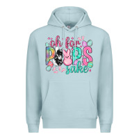 Blue Mist Oh for peeps sake cowhide Easter Day Premium Hoodie - HowdyJamesFarm