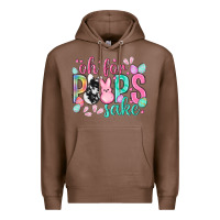 Chestnut Oh for peeps sake cowhide Easter Day Premium Hoodie - HowdyJamesFarm