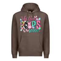 Coffee Oh for peeps sake cowhide Easter Day Premium Hoodie - HowdyJamesFarm