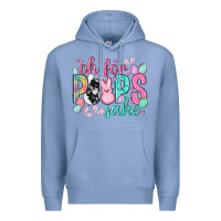 Colony Blue Oh for peeps sake cowhide Easter Day Premium Hoodie - HowdyJamesFarm