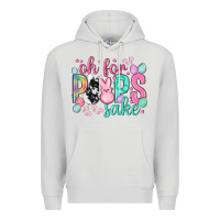 Dove Grey Oh for peeps sake cowhide Easter Day Premium Hoodie - HowdyJamesFarm