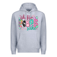 Heather Grey Oh for peeps sake cowhide Easter Day Premium Hoodie - HowdyJamesFarm