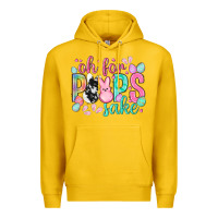 Lemon Oh for peeps sake cowhide Easter Day Premium Hoodie - HowdyJamesFarm
