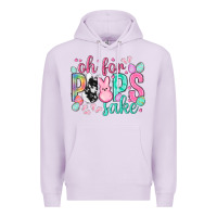 Lilac Oh for peeps sake cowhide Easter Day Premium Hoodie - HowdyJamesFarm