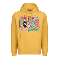 Mustard Oh for peeps sake cowhide Easter Day Premium Hoodie - HowdyJamesFarm