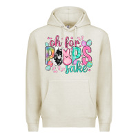 Oatmeal Heather Oh for peeps sake cowhide Easter Day Premium Hoodie - HowdyJamesFarm