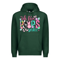 Sports Green Oh for peeps sake cowhide Easter Day Premium Hoodie - HowdyJamesFarm