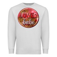 Dove Grey lover babe olivia Premium Sweatshirt - OliviaCreatesArt