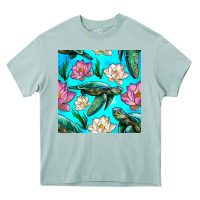 Arona sea turtle seamless pattern Heavy Core Tee - BundleAndBundleShop