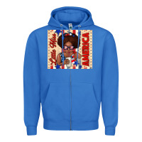 True Royal little miss america Zipper Hoodie - TumblerDesignByShophia