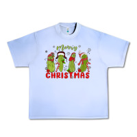Grape Ice Pickle Merry Christmas Urban Heavy Tee - MaliasSmallBusiness