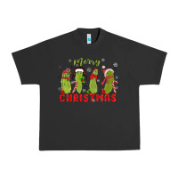 Pigment Black Pickle Merry Christmas Urban Heavy Tee - MaliasSmallBusiness
