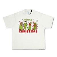 Pistachio Pickle Merry Christmas Urban Heavy Tee - MaliasSmallBusiness