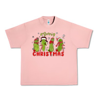 Salmon Pickle Merry Christmas Urban Heavy Tee - MaliasSmallBusiness