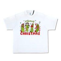 Pickle Merry Christmas Urban Heavy Tee | Teevron
