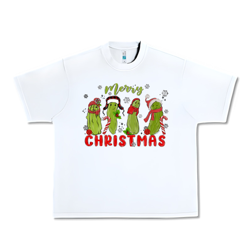 Pickle Merry Christmas Urban Heavy Tee by MaliasSmallBusiness | Teevron
