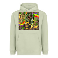 Matcha St. Pat Rex Day Heavyweight Hoodie - CowGirlArtShop