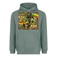 Sage St. Pat Rex Day Heavyweight Hoodie - CowGirlArtShop