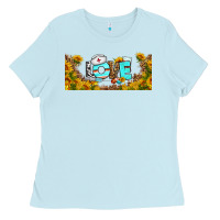 Baby Blue western love nurse sunflower libbey cu Ladies Tee - BundleAndBundleShop