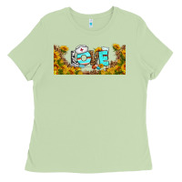Matcha western love nurse sunflower libbey cu Ladies Tee - BundleAndBundleShop