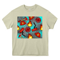 Mossy firefighter equipment Heavy Core Tee - Artiststas