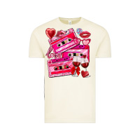 Vintage Arctic valentines day cassette Vintage Tee - NancyCooperArtShop