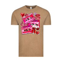 Valentines Day Cassette Vintage Tee | Teevron