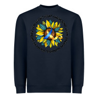Navy down syndrome Heavyweight Sweatshirt - Artiststas