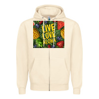Sandshell live love aloha Zipper Hoodie - TumblerDesignByShophia