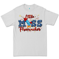Dove Grey little miss firecracker Premium Tee - JahusDesignShop