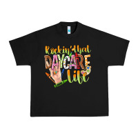 Black rockin that daycare life Urban Heavy Tee - NancyCooperArtShop