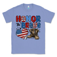 Colony Blue honor the brave Classic Tee - MaliasSmallBusiness