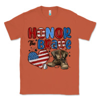 Copper honor the brave Classic Tee - MaliasSmallBusiness