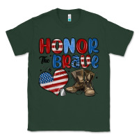 Sports Green honor the brave Classic Tee - MaliasSmallBusiness