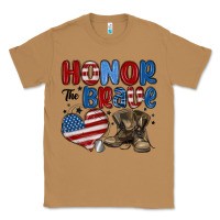 Toasted Coconut honor the brave Classic Tee - MaliasSmallBusiness