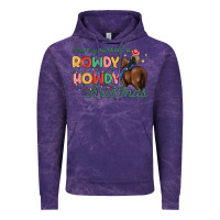 Cloud Purple have yourself a rowdy howdy christmas Vintage Hoodie - MaliasSmallBusiness