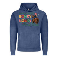 Vintage Denim have yourself a rowdy howdy christmas Vintage Hoodie - MaliasSmallBusiness