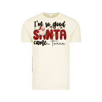 Vintage Arctic i m so good santa came twice Vintage Tee - MaliasSmallBusiness