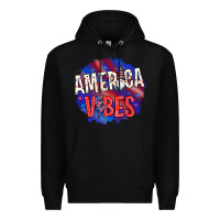 Black America vibes with gnome Premium Hoodie - HowdyJamesFarm