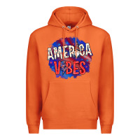 Carrot America vibes with gnome Premium Hoodie - HowdyJamesFarm