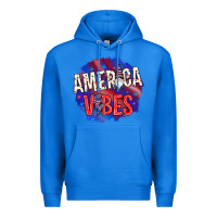 True Royal America vibes with gnome Premium Hoodie - HowdyJamesFarm