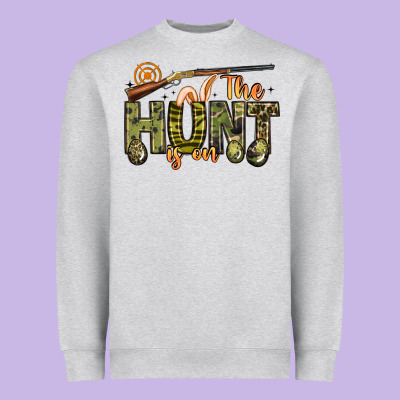 The Hunt Is On Heavyweight Sweatshirt Designed By Artiststas