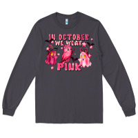Smoke in october we wear pink Long Sleeve Tee - LillyAllenDesigns