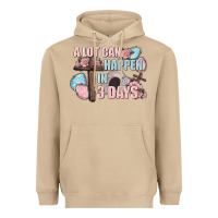 Mushroom Easter Day A lot can happen in 3 days Heavyweight Hoodie - CowGirlArtShop