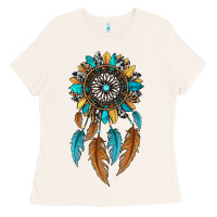 Dreamer Catcher Sunflower Ladies Tee | Teevron