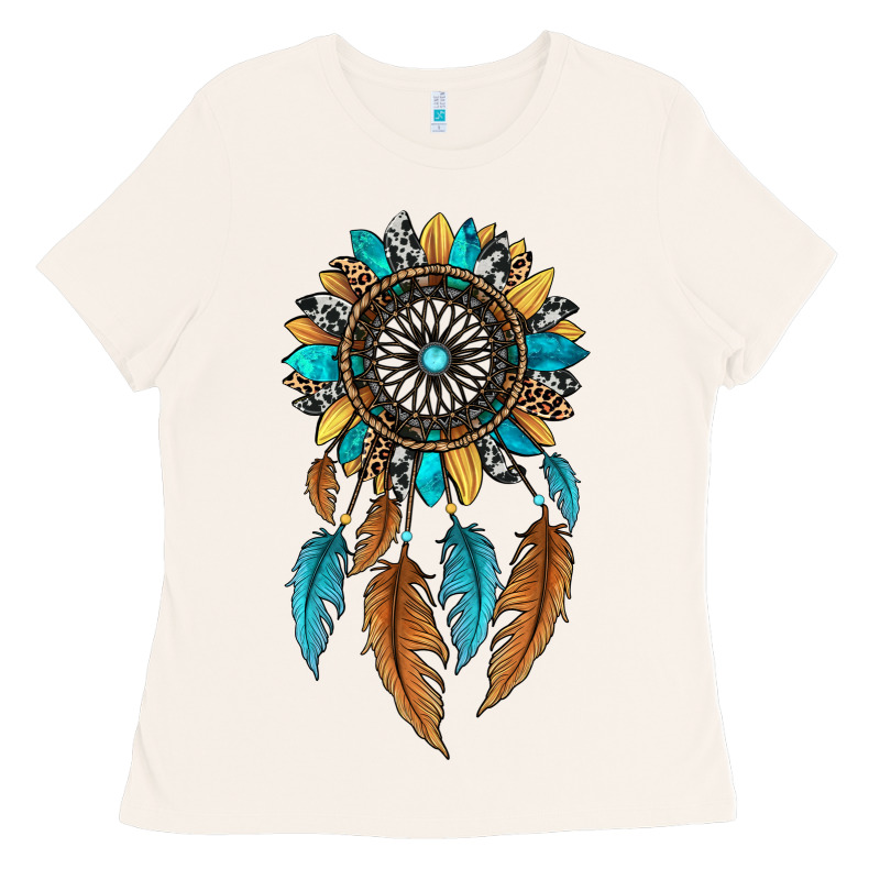 Dreamer Catcher Sunflower Ladies Tee by JahusDesignShop | Teevron