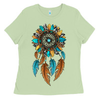 Matcha dreamer catcher sunflower Ladies Tee - JahusDesignShop